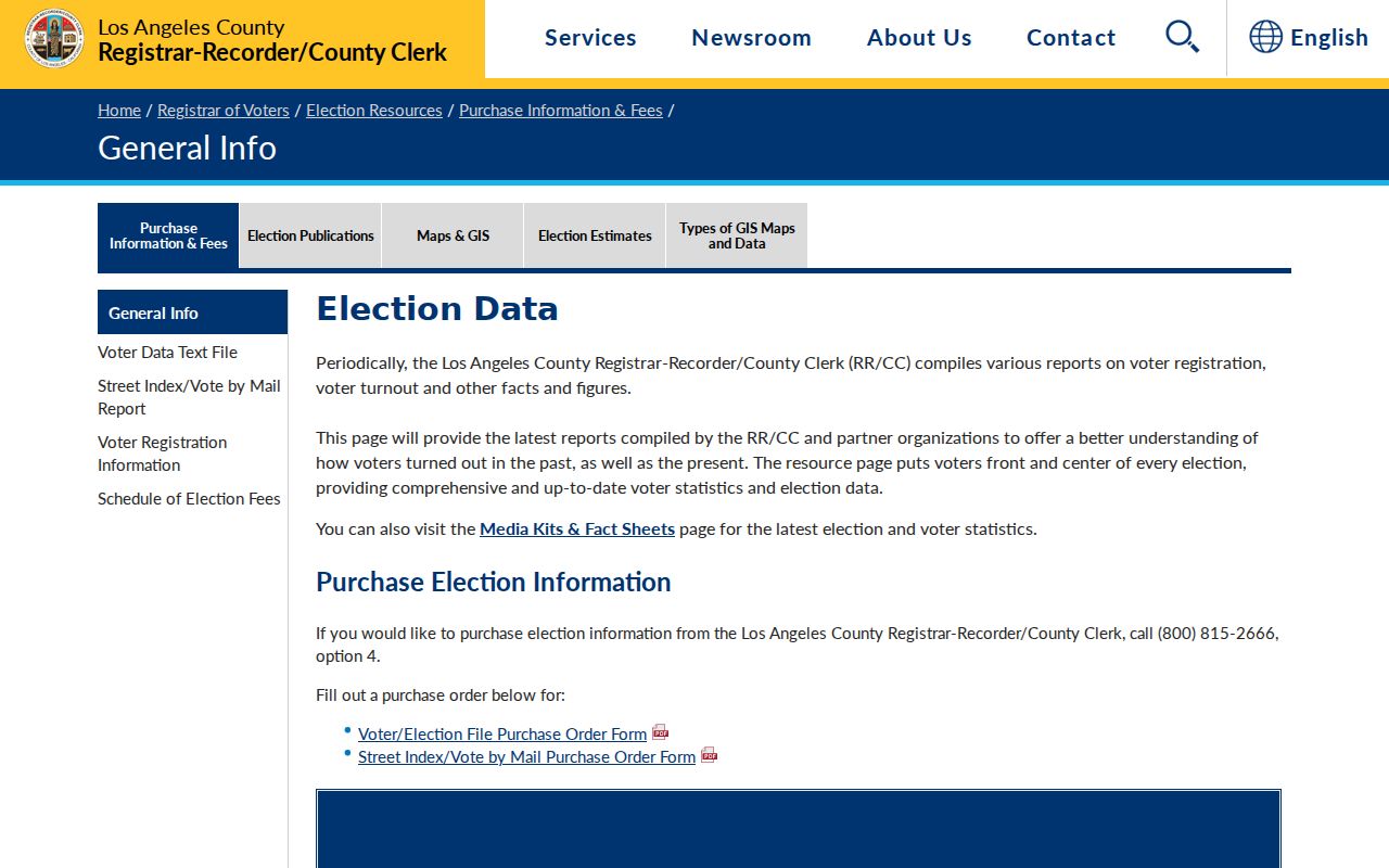 Temple City street directory voter information request rules